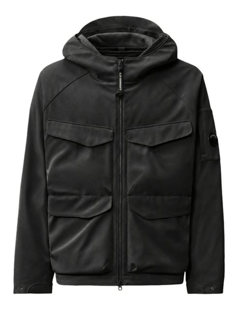 SHELL-R PADDED HOODED JKT